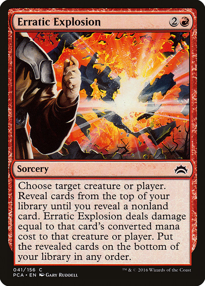 Erratic Explosion [Planechase Anthology] | Card Merchant Takapuna