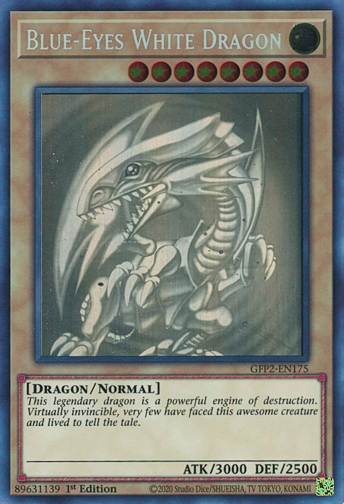 Blue-Eyes White Dragon [GFP2-EN175] Ghost Rare | Card Merchant Takapuna