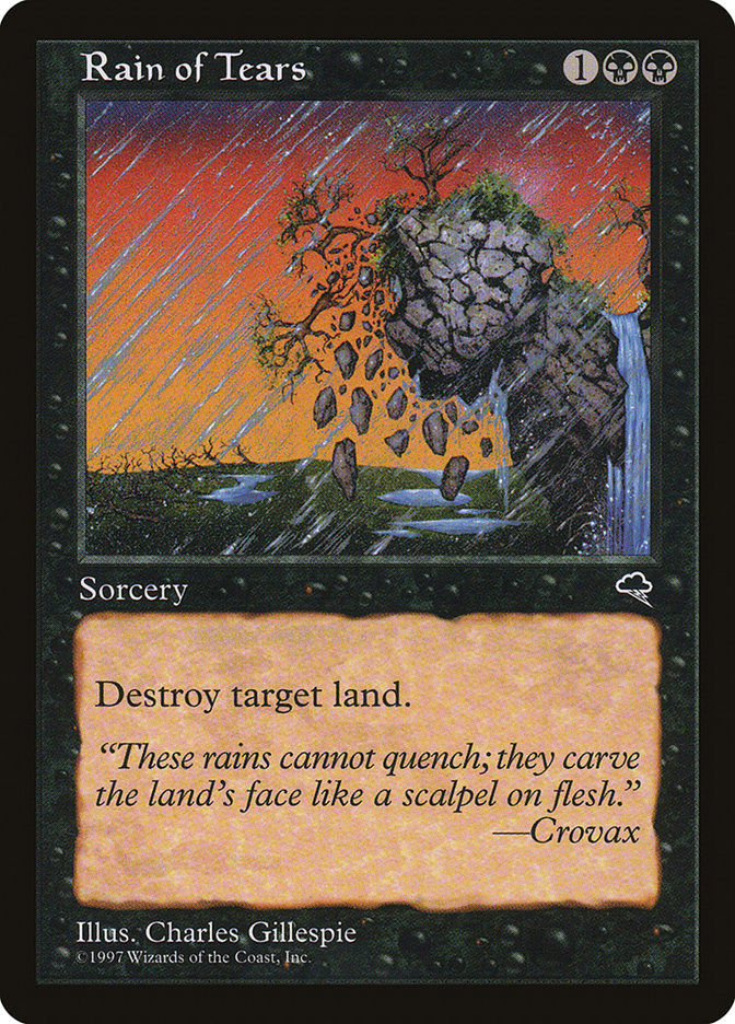 Rain of Tears [Tempest] | Card Merchant Takapuna