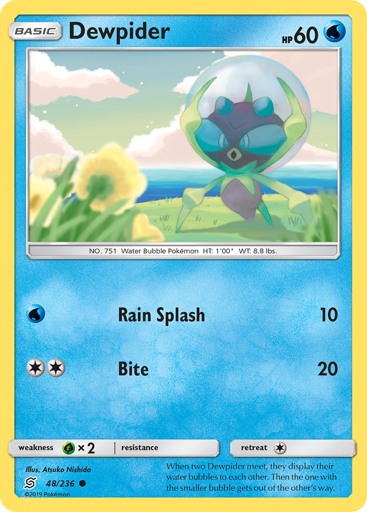 Dewpider (48/236) [Sun & Moon: Unified Minds] | Card Merchant Takapuna