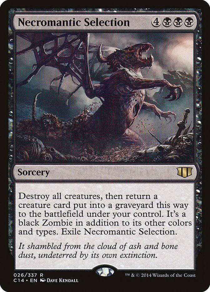 Necromantic Selection [Commander 2014] | Card Merchant Takapuna