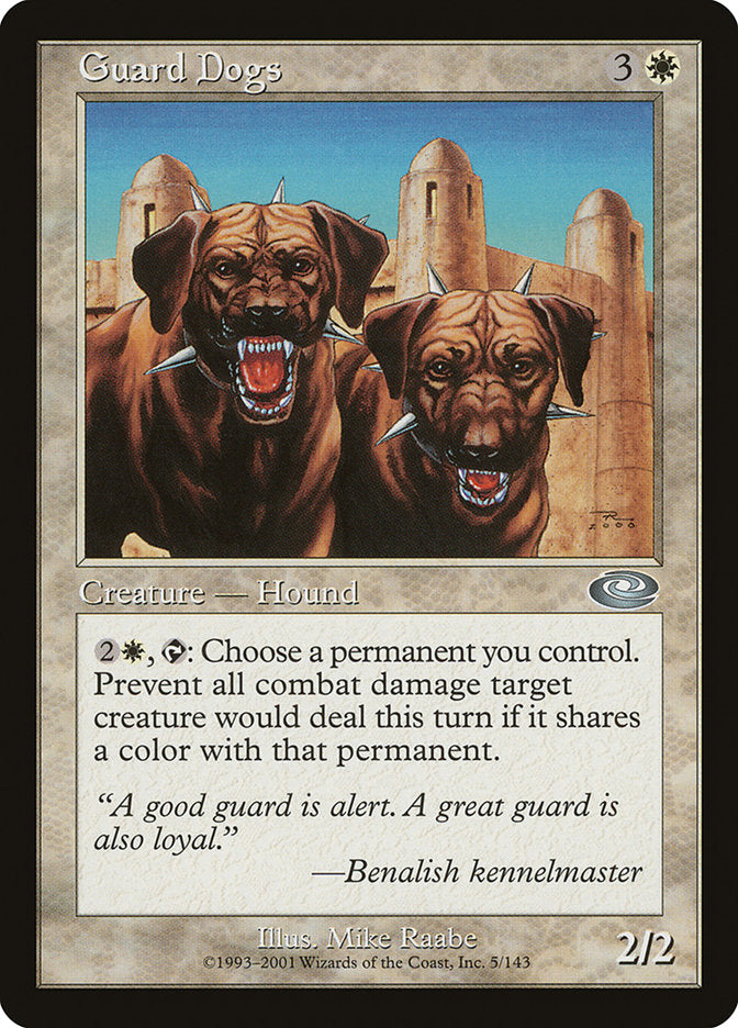 Guard Dogs [Planeshift] | Card Merchant Takapuna