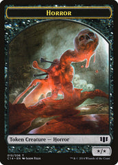 Horror // Zombie (016/036) Double-Sided Token [Commander 2014 Tokens] | Card Merchant Takapuna