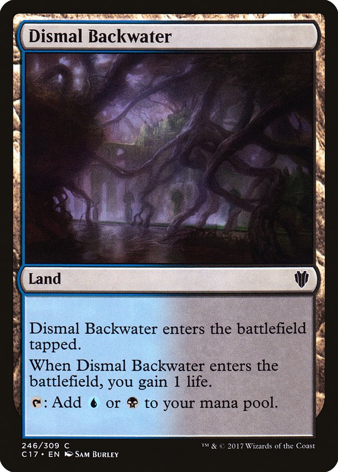 Dismal Backwater [Commander 2017] | Card Merchant Takapuna