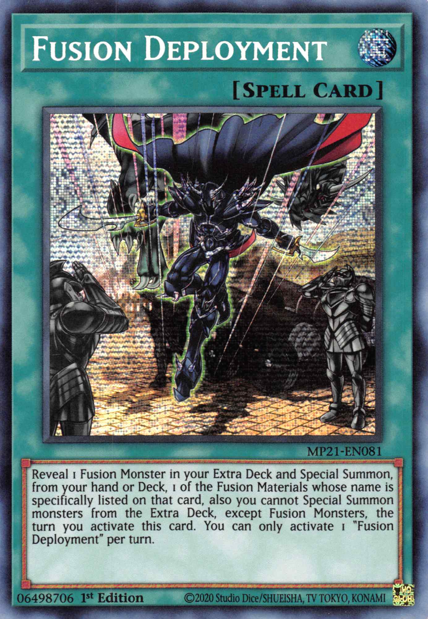 Fusion Deployment [MP21-EN081] Prismatic Secret Rare | Card Merchant Takapuna