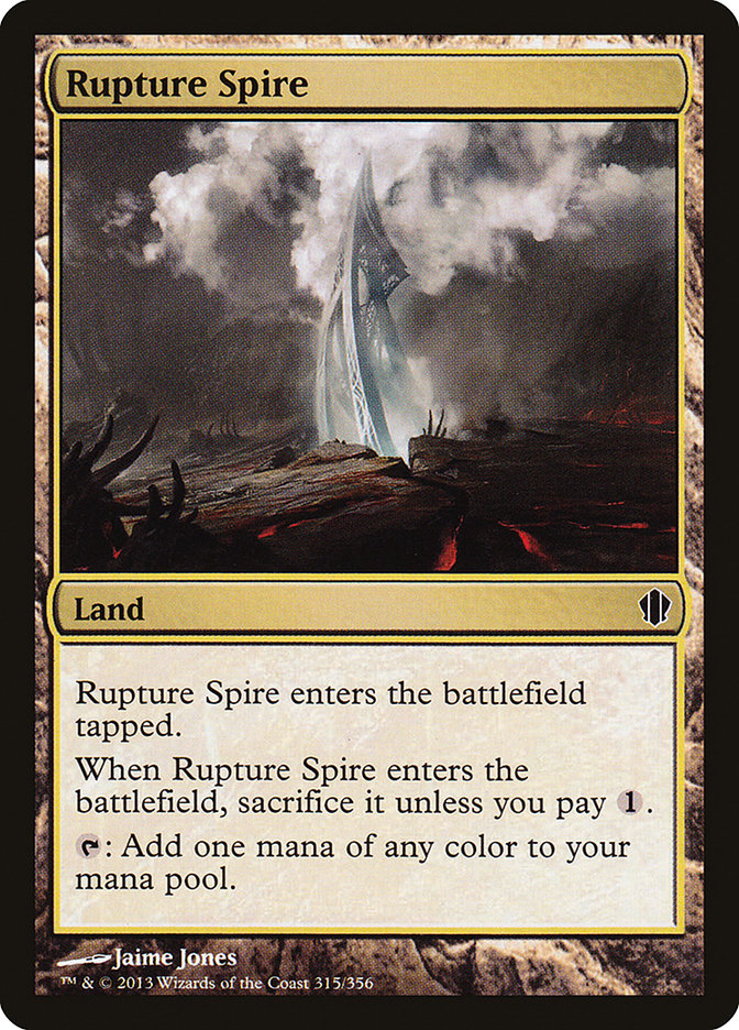 Rupture Spire [Commander 2013] | Card Merchant Takapuna