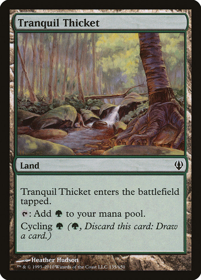 Tranquil Thicket [Archenemy] | Card Merchant Takapuna