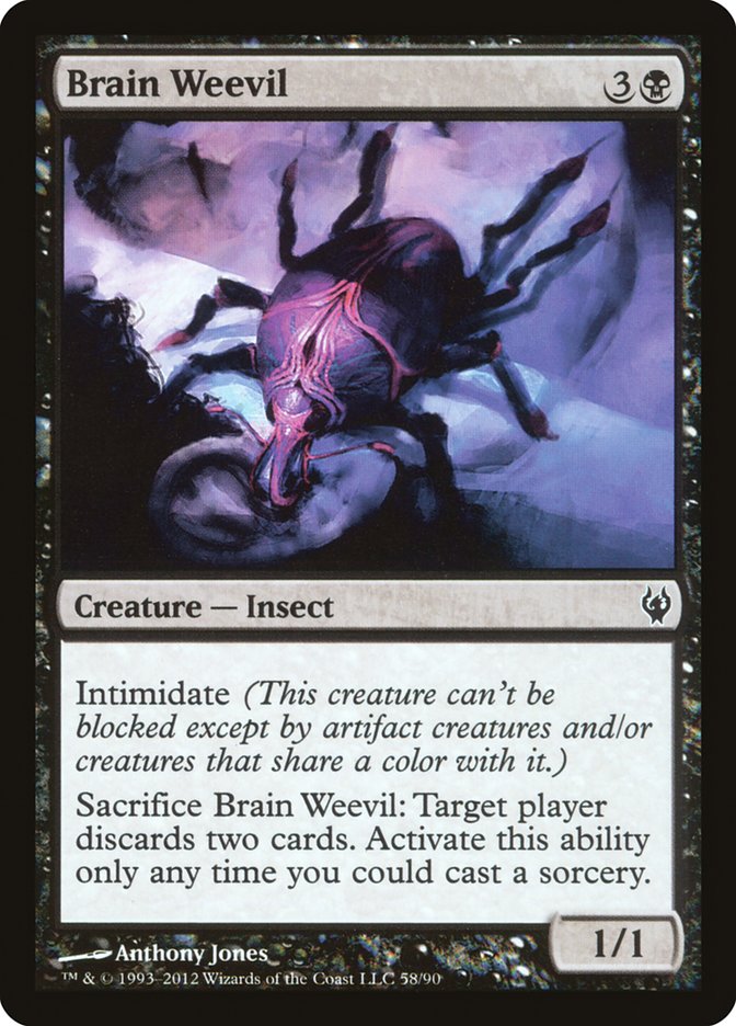 Brain Weevil [Duel Decks: Izzet vs. Golgari] | Card Merchant Takapuna