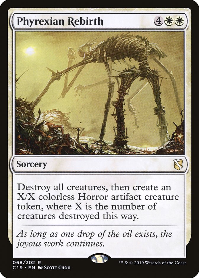 Phyrexian Rebirth [Commander 2019] | Card Merchant Takapuna