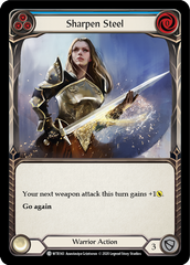 Sharpen Steel (Blue) [U-WTR143] (Welcome to Rathe Unlimited)  Unlimited Normal | Card Merchant Takapuna