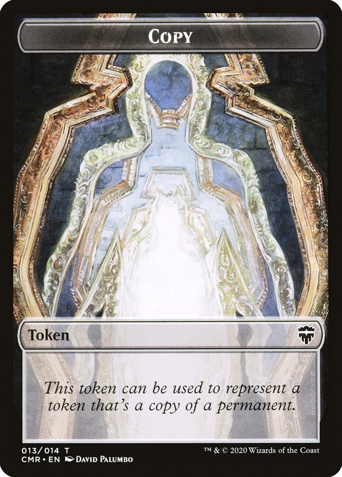 Copy Token [Commander Legends Tokens] | Card Merchant Takapuna