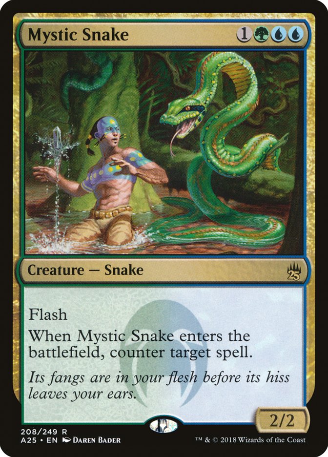 Mystic Snake [Masters 25] | Card Merchant Takapuna