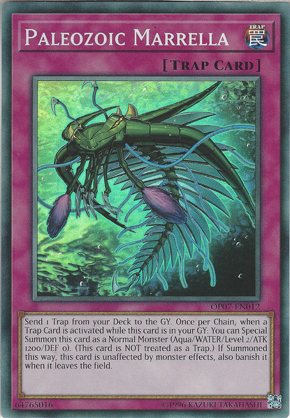 Paleozoic Marrella [OP07-EN012] Super Rare | Card Merchant Takapuna