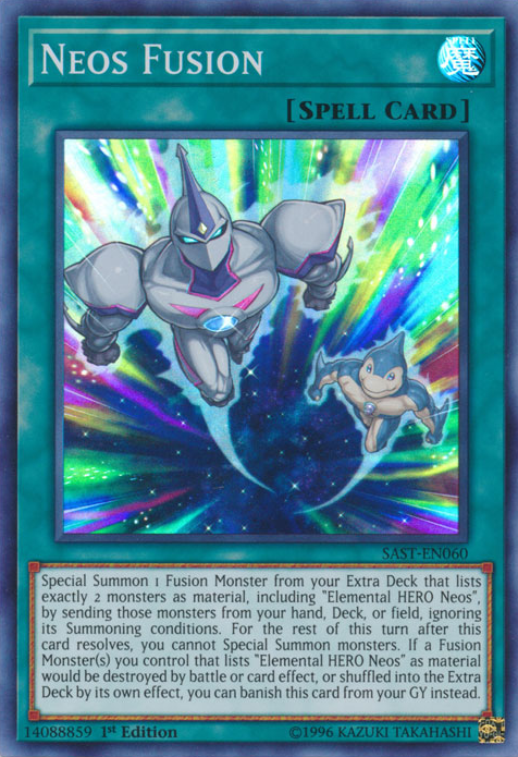 Neos Fusion [SAST-EN060] Super Rare | Card Merchant Takapuna