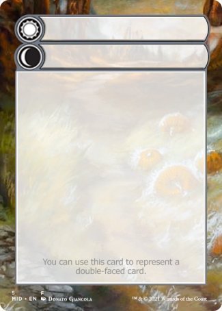 Helper Card (5/9) [Innistrad: Midnight Hunt Tokens] | Card Merchant Takapuna