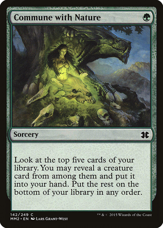 Commune with Nature [Modern Masters 2015] | Card Merchant Takapuna