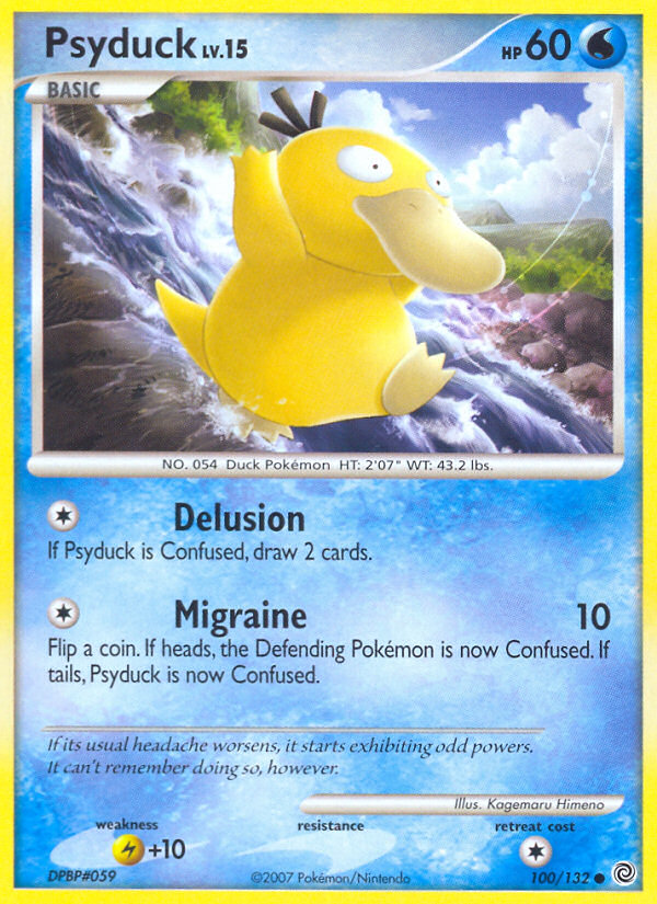 Psyduck (100/132) [Diamond & Pearl: Secret Wonders] | Card Merchant Takapuna