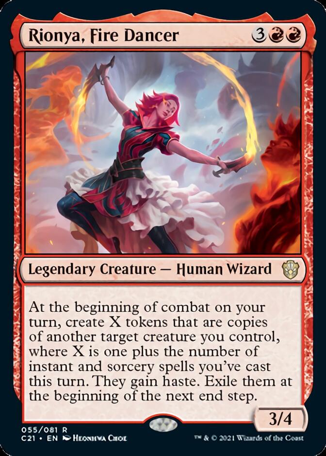 Rionya, Fire Dancer [Commander 2021] | Card Merchant Takapuna