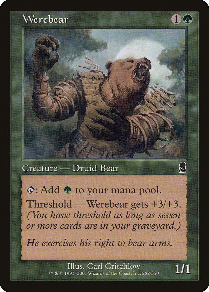 Werebear [Odyssey] | Card Merchant Takapuna