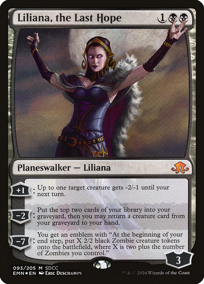 Liliana, the Last Hope [San Diego Comic-Con 2016] | Card Merchant Takapuna