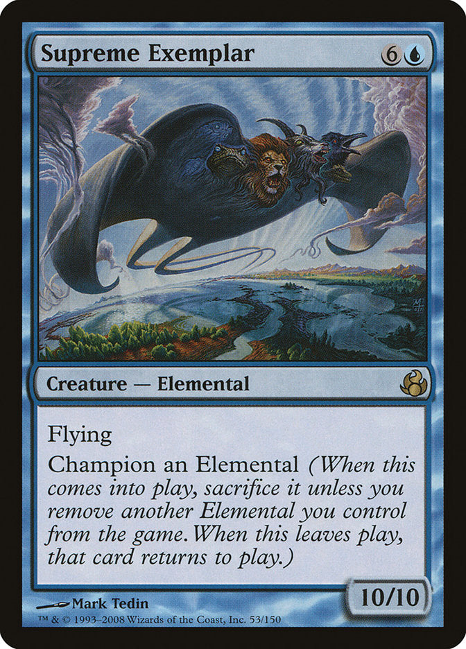 Supreme Exemplar [Morningtide] | Card Merchant Takapuna