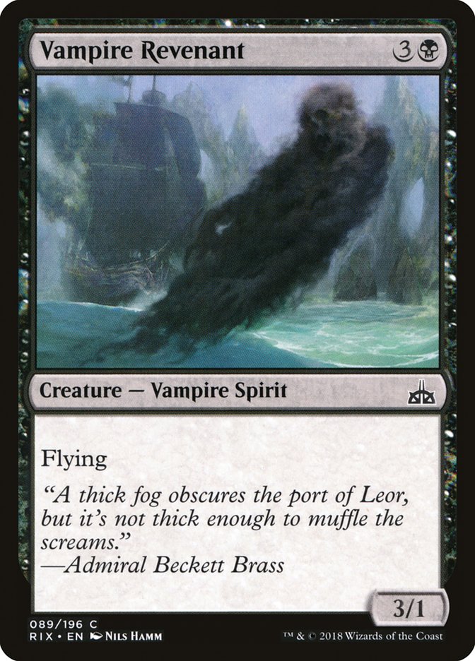 Vampire Revenant [Rivals of Ixalan] | Card Merchant Takapuna