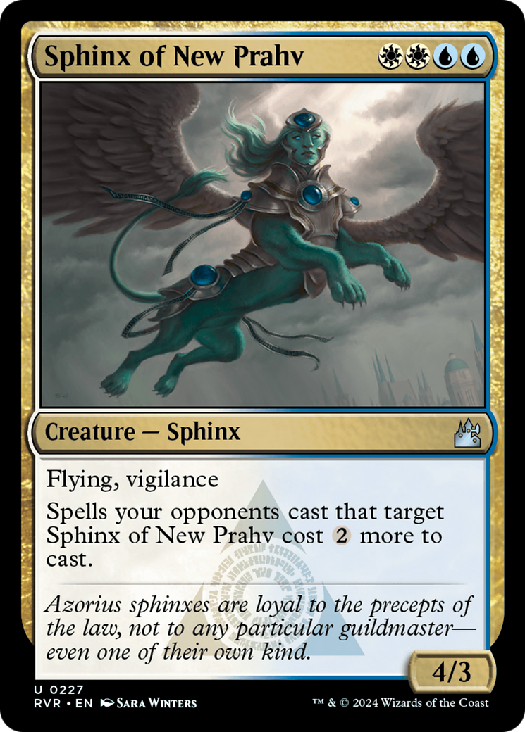 Sphinx of New Prahv [Ravnica Remastered] | Card Merchant Takapuna