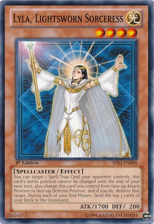 Lyla, Lightsworn Sorceress [SDLI-EN008] Common | Card Merchant Takapuna