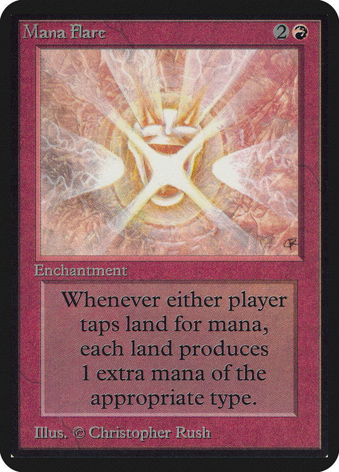 Mana Flare [Alpha Edition] | Card Merchant Takapuna