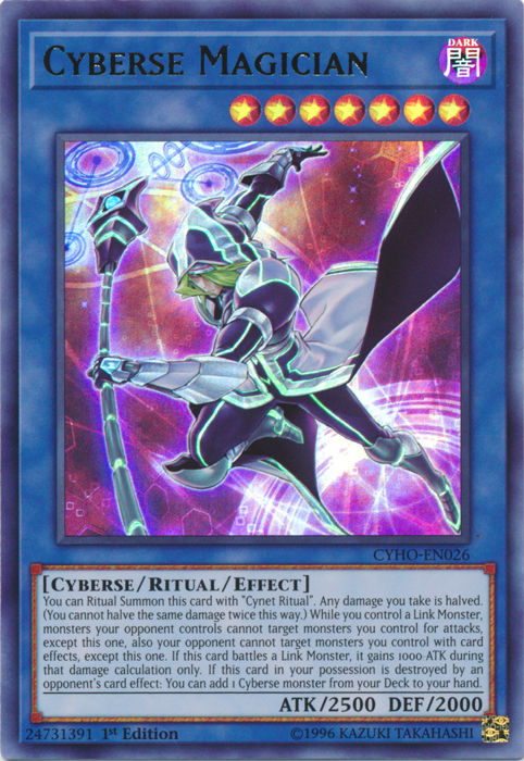 Cyberse Magician [CYHO-EN026] Ultra Rare | Card Merchant Takapuna