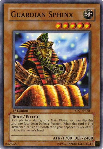 Guardian Sphinx [SD7-EN005] Common | Card Merchant Takapuna