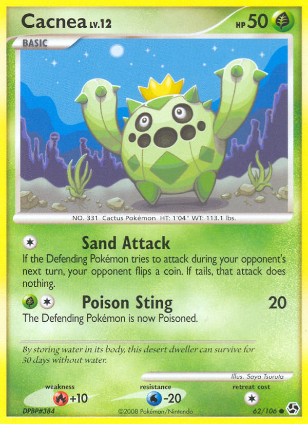 Cacnea (62/106) [Diamond & Pearl: Great Encounters] | Card Merchant Takapuna