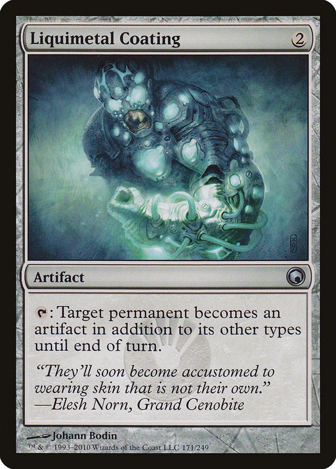 Liquimetal Coating [Scars of Mirrodin] | Card Merchant Takapuna