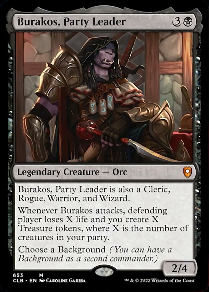 Burakos, Party Leader [Commander Legends: Battle for Baldur's Gate] | Card Merchant Takapuna