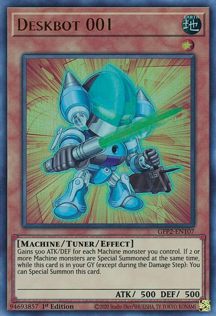 Deskbot 001 [GFP2-EN107] Ultra Rare | Card Merchant Takapuna