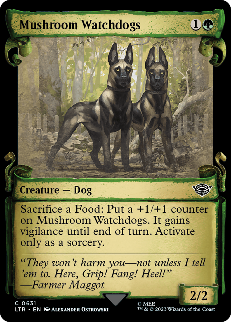 Mushroom Watchdogs [The Lord of the Rings: Tales of Middle-Earth Showcase Scrolls] | Card Merchant Takapuna