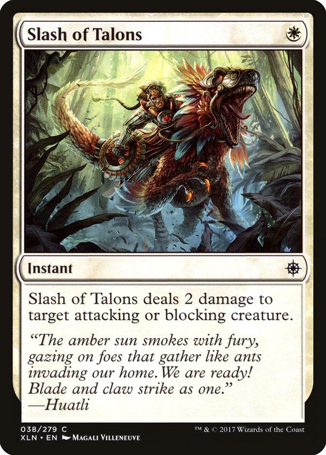 Slash of Talons [Ixalan] | Card Merchant Takapuna