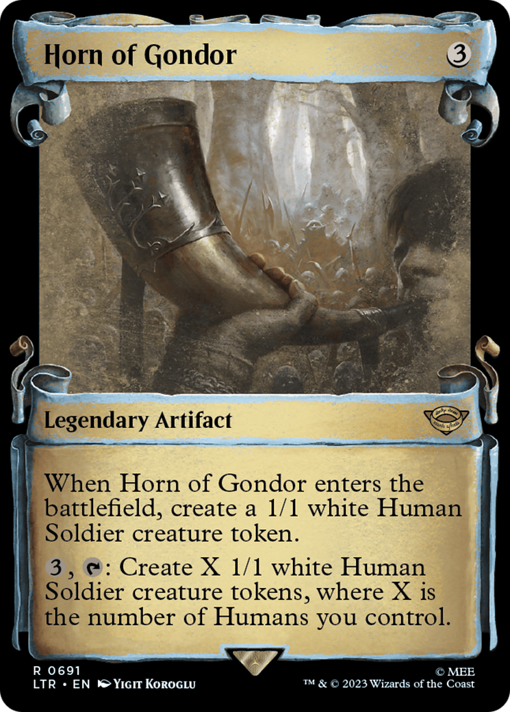 Horn of Gondor [The Lord of the Rings: Tales of Middle-Earth Showcase Scrolls] | Card Merchant Takapuna