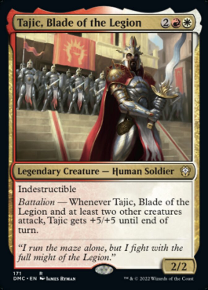 Tajic, Blade of the Legion [Dominaria United Commander] | Card Merchant Takapuna