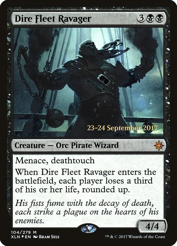 Dire Fleet Ravager [Ixalan Prerelease Promos] | Card Merchant Takapuna