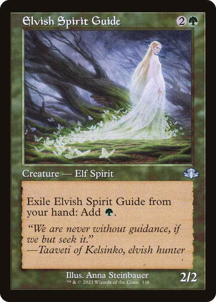 Elvish Spirit Guide (Retro) [Dominaria Remastered] | Card Merchant Takapuna