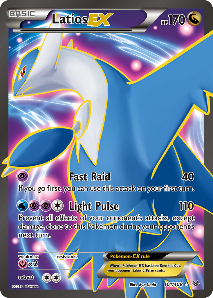 Latios EX (101/108) [XY: Roaring Skies] | Card Merchant Takapuna