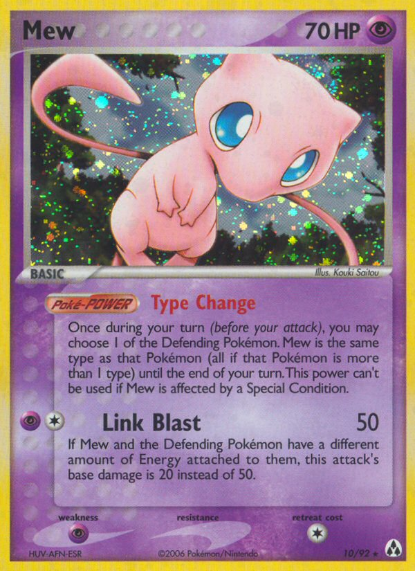 Mew (10/92) [EX: Legend Maker] | Card Merchant Takapuna