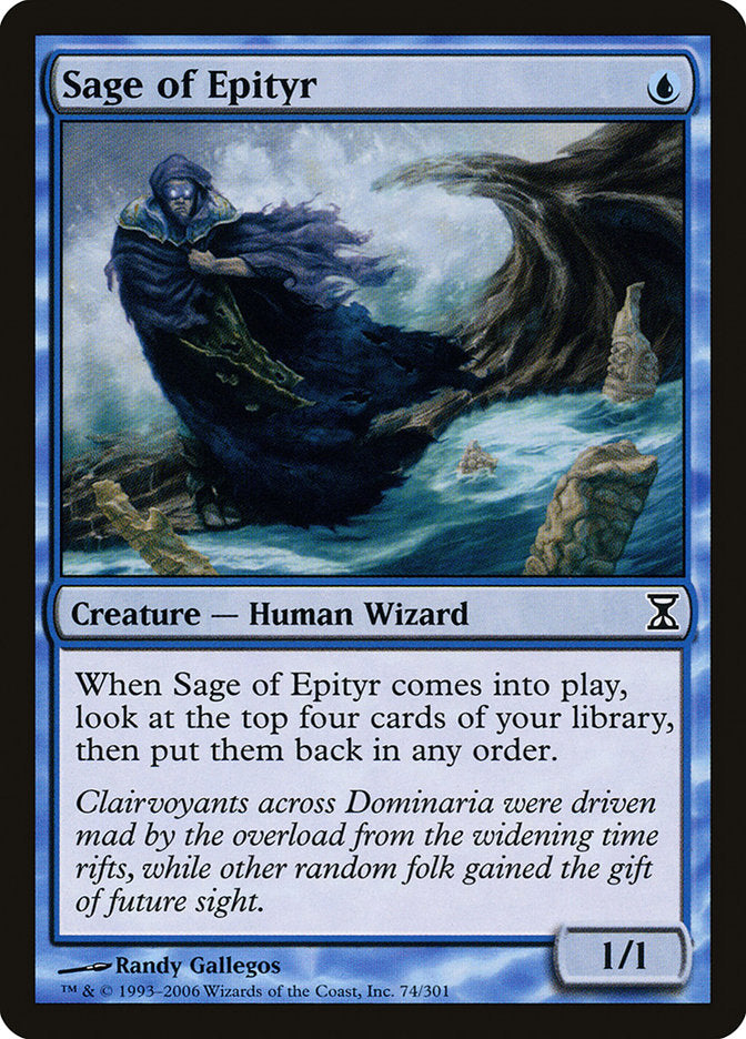 Sage of Epityr [Time Spiral] | Card Merchant Takapuna