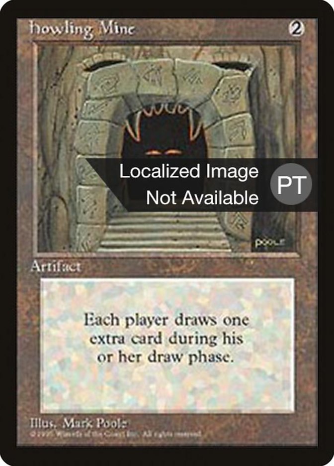 Howling Mine [Fourth Edition (Foreign Black Border)] | Card Merchant Takapuna