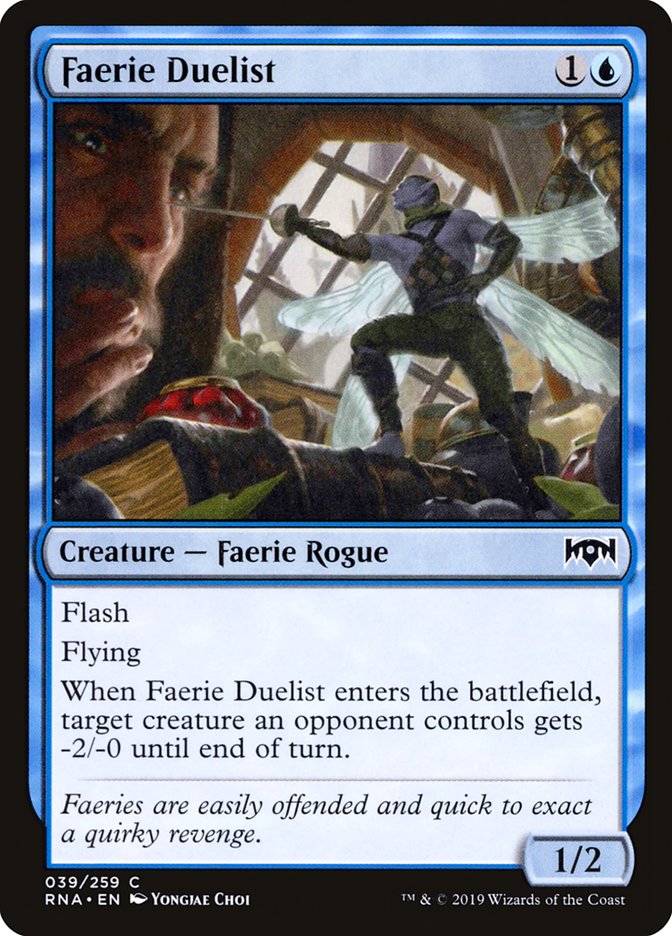 Faerie Duelist [Ravnica Allegiance] | Card Merchant Takapuna