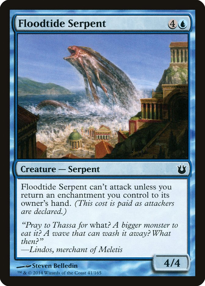 Floodtide Serpent [Born of the Gods] | Card Merchant Takapuna