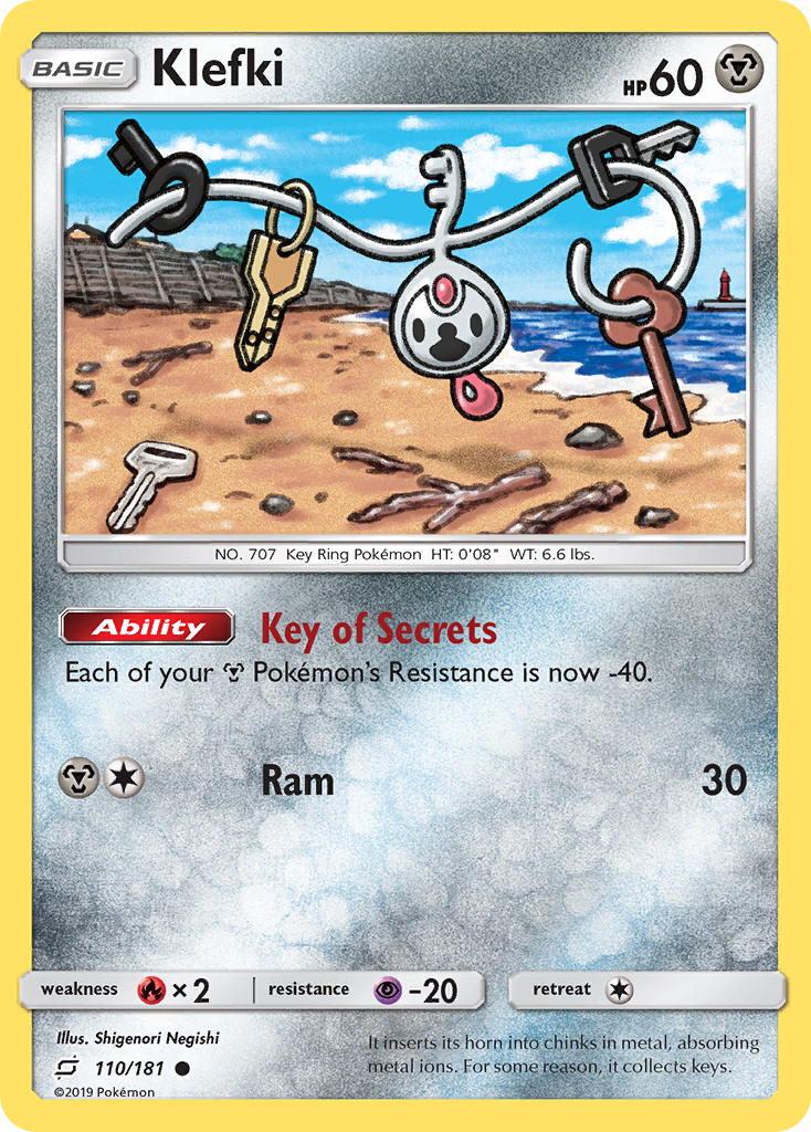 Klefki (110/181) [Sun & Moon: Team Up] | Card Merchant Takapuna