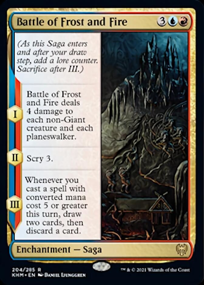 Battle of Frost and Fire [Kaldheim] | Card Merchant Takapuna