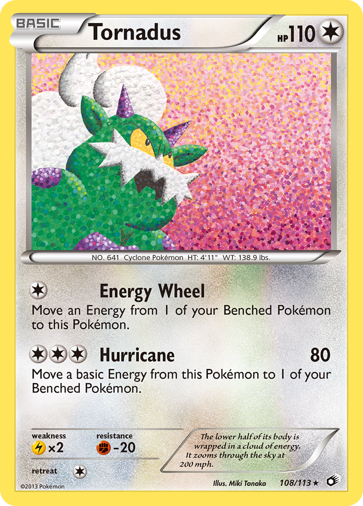 Tornadus (108/113) [Black & White: Legendary Treasures] | Card Merchant Takapuna